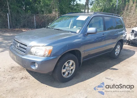 2005 Toyota Highlander V6 z USA, uszkodzony, nr VIN JTEEP21A950095455